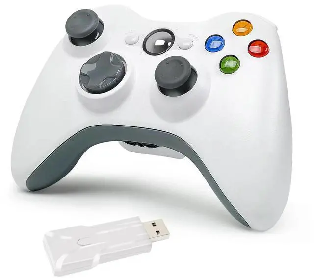 Main image of Generic for Wireless Controller For Xbox 360/Slim/Elite/PC Video Game Gamepad 6-axis Joystick Dual Vibration Xbox 360 Controller