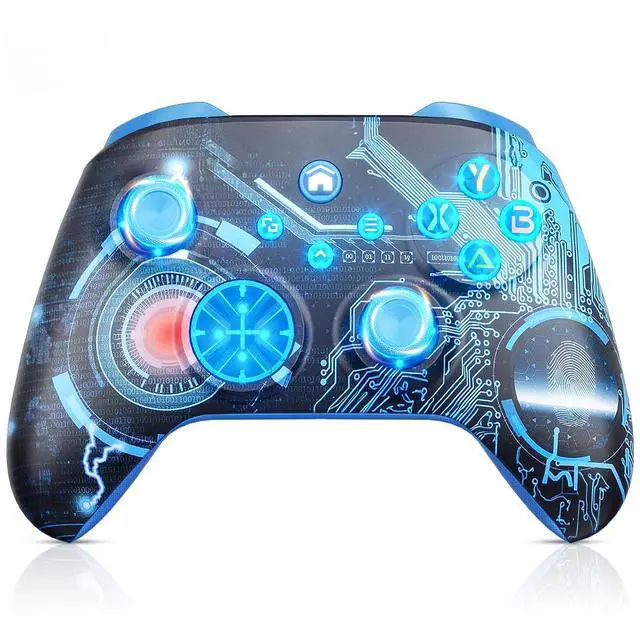 Main image of Generic for For XBox One/S/X/Series S/X/PC/Steam Wifi Controller RGB Hall Effect BT Wireless Gamepads Turbo Macro 6 Axis Gyro Game Joystick