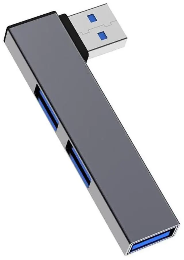 Main image of 90 Degree USB Type C Hub Docking Station 4 Port Data Transfer Expander, Fast USB3.0 for PC Laptop C1FD