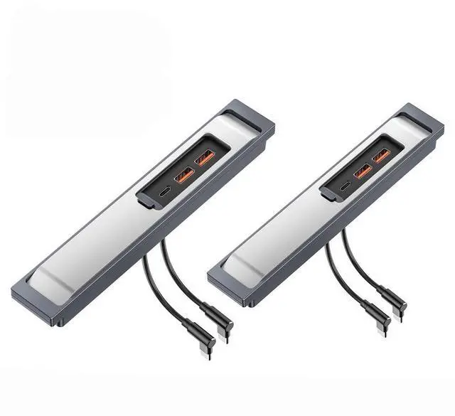 Main image of USB HUB Docking Station For PD 27W Fast Charging USB HUB 3 Port Powered Splitter Extens Car Adapter Power