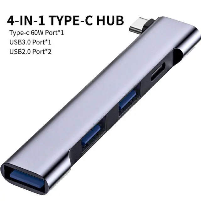 Main image of For Laptop PC Splitter High Speed Docking Station USB 3.0 USB-C HUB PD Charging OTG Adapter