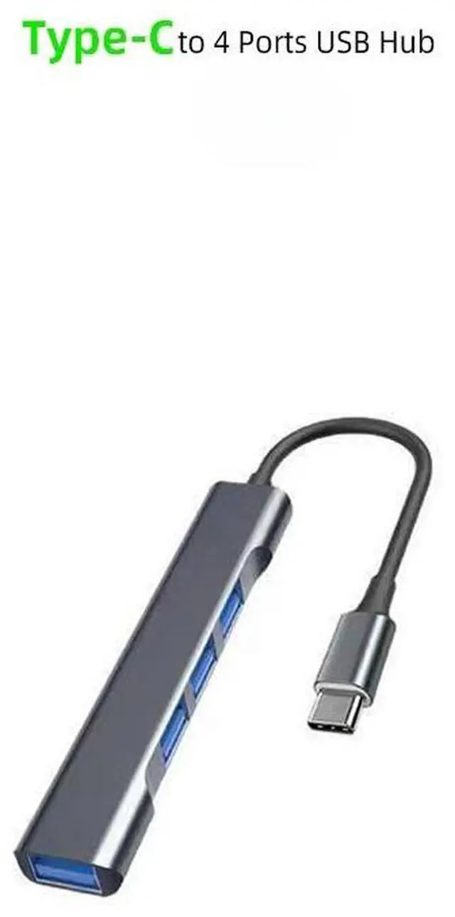 Main image of 6 In 1 USB Docking Station Type C HUB Usb-C to Video Output USB 3.0 Adapter PD SD TF Card Reader for Type-C Laptop Type-C Phone Dock