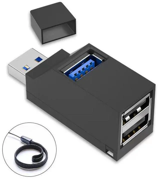 Main image of USB 3.0 HUB Adapter Extender Mini Splitter Box 3 Port Data Transfer USB Splitter Docking Station For PC Laptop Parts