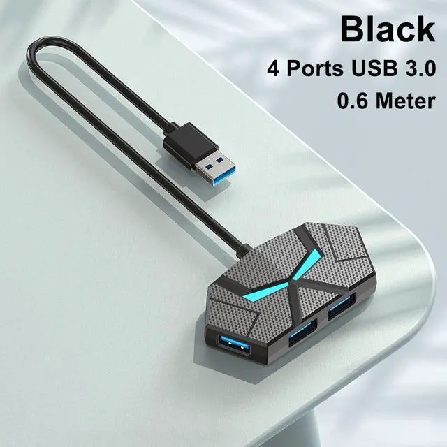 Main image of USB Docking Station 5Gbps 7 Ports USB 3.0 HUB USB Splitter Adapter High Speed Transmission PD Power Supply For Laptop Computer