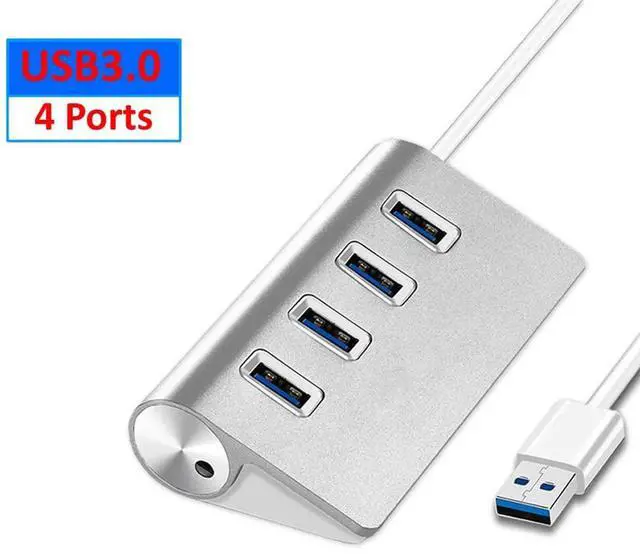 Main image of Aluminum Alloy USB 3.0 HUB 7 Ports High Speed Multi Splitter Adapter Up To 5Gbps Docking Station Expander for Laptop Computer PC