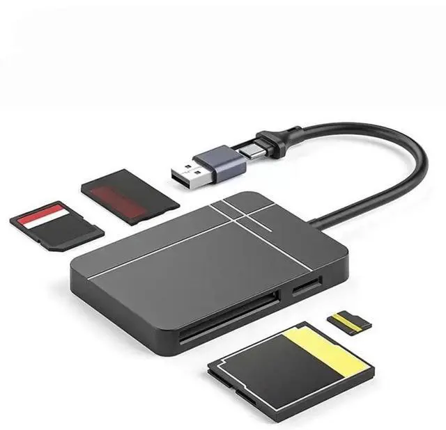 Main image of UHS-II4.0 Memory Card Reader USB A/USB C to CF MS TF SD Card Reader for Windows Type-C Laptop Android Phone OTG Adapter