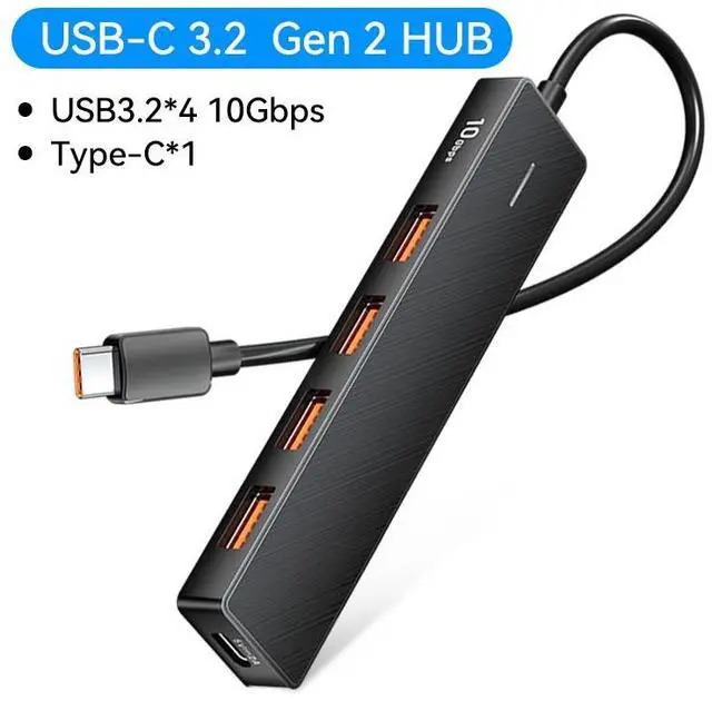Main image of USB C HUB 3.2 Type C Splitter 5 Port High Speed 10Gbps Docking Station Adapter For Laptop PC Type-C Laptop Multiport HUB