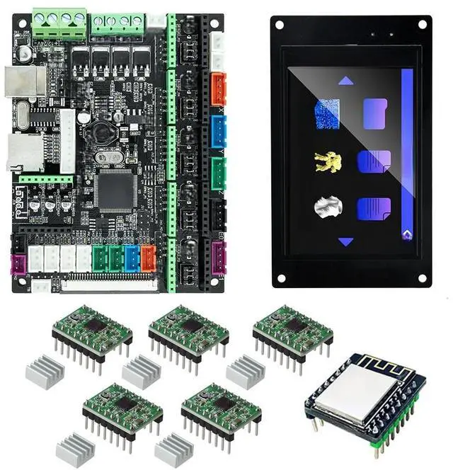 Main image of For V1.2 3D Printer Control Board 32Bit Motherboard Support 2.0 Compatible TFT 3.5 Inch Touch Screen