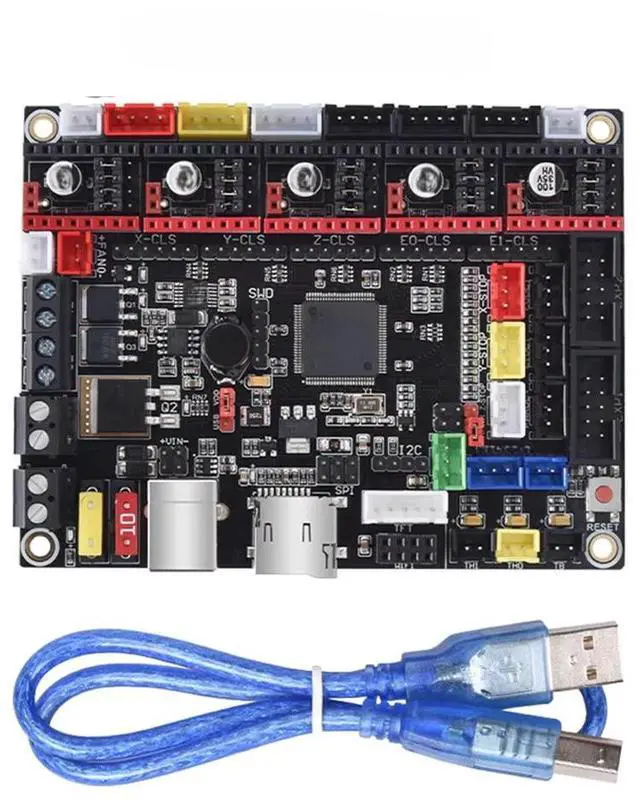 Main image of For V1.4 Turbo V1.4 32 Bit Motherboard Support UART SPI ESP-01S TMC2209 Upgrade For LCD12864 3 3D Printer