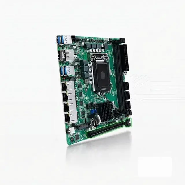 Main image of For ITX NAS Motherboard C246 8*SATA3.0 4I226 2.5G 2M.2 NVME 2*DDR4 PCIE 16X NAS Board LGA1151 Support 8th/9th Core Xeon CPU