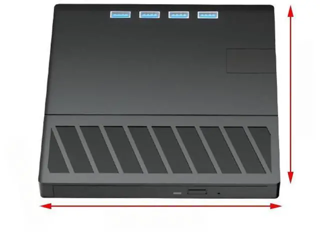 Main image of 7-in-1 USB 3.0 Type C External Blu-ray/DVD Drive Burner for Windows and Mac