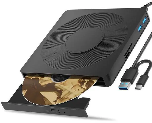 Main image of USB 3.0 Type C CD/DVD Recorder and Writer for Laptop and Desktop