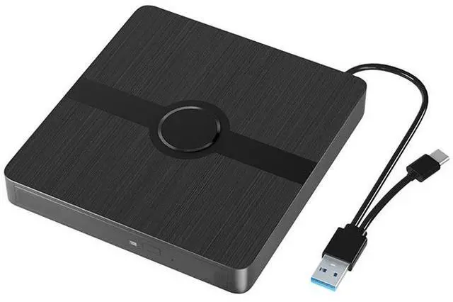 Main image of External 3D Blu Ray Drive Portable Blu ray Player 2 in 1 USB 3.0 CD DVD Read Disc Drive Compatible with Win11/10/8/7, Mac OS