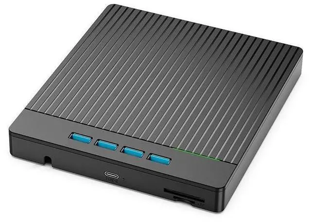 Main image of 7 In1 External DVD Burner Recorder CD DVD Drive USB 3.0 Type-C CD Player External Disk Drive for Laptop Desktop Windows Linux