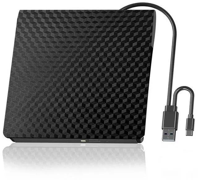 Main image of 3D External Blu ray Player USB3.0 Portable Bluray Burner CD DVD-ROM BD Disc Optical Drive for Laptop PC Window 11 10 Mac OS