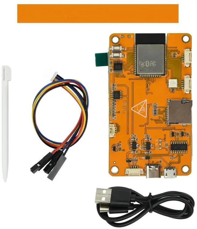 Main image of ESP32 WiFi BT Development Board 2.8 Inch ESP32 Module Type C+Micro USB Dual Interface ST7789 Driver Onboard 2412~2484MHz
