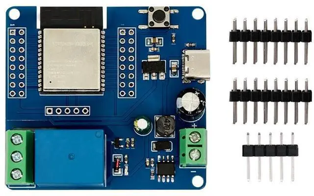 Main image of ESP32-C6 Wifi BT Development Board Module DC 5-60V Single Relay Module Onboard Type C Interface Switch Module