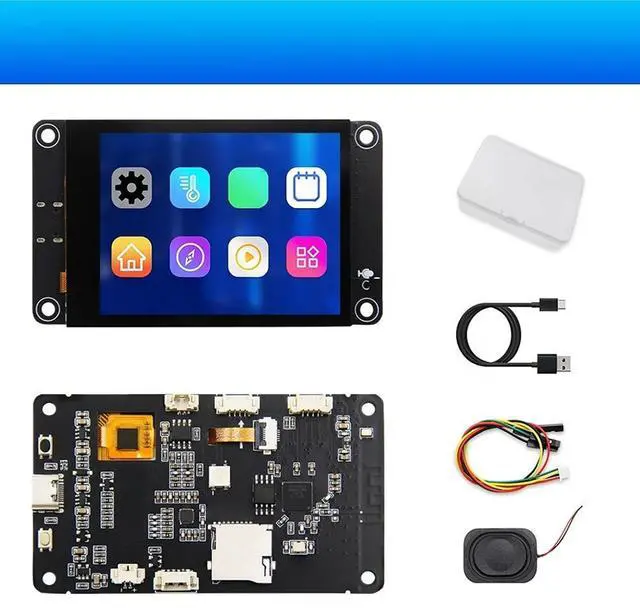 Main image of ESP32-S3 Development Board with 2.8-Inch Touch Screen Dual Core Processor WIFI Bluetooth Smart Display Module for AI Projects