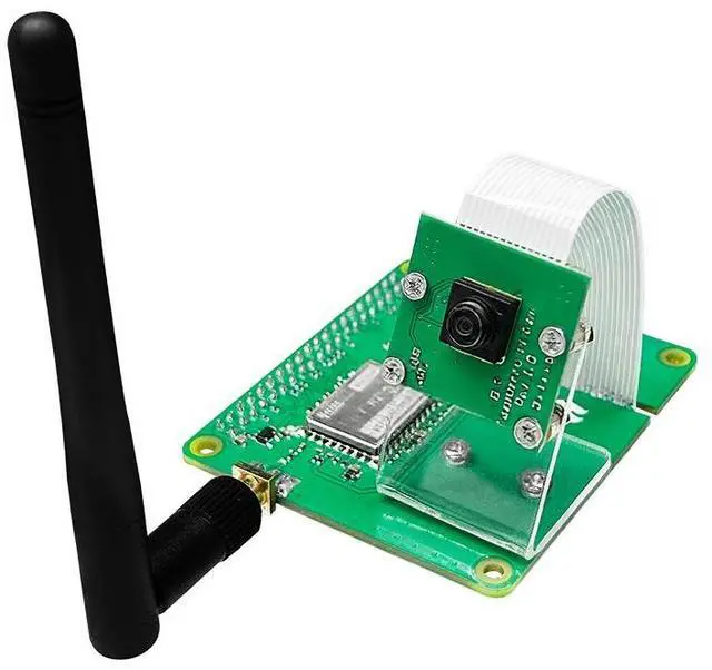 Main image of Wi-Fi HaLow Module Camera HAT 5MP Camera 2km Range 32.5Mbps High-Speed Data Transfer Mesh Networking