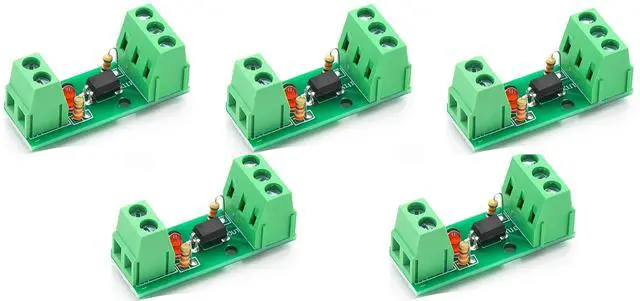 Main image of 1 Channel Way Optocoupler Isolation Module PC817 EL817 3V-5V 12V 24V Photoelectric Isolator Rail Holder PLC Drive Motor Board