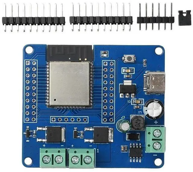 Main image of DC 5-60V 2/4 Way Mos Switch Module On-Board Esp32-32E Module Wifi Bluetooth ESP Development Board Type C