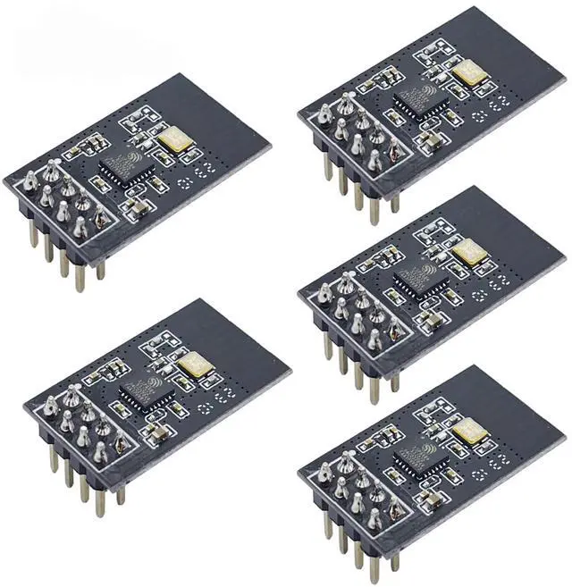Main image of 5PCS XH-C2X ESP8684H4 WiFi Bluetooth Module 5PCS 32-bit RISC-V 4MB Flash OTA Update GPIO SPI I2C Compatible for Electronics Projects