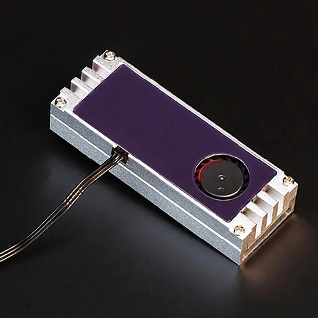 Main image of M2 SSD Heatsink Cooler Temperature OLED Digital Display M.2 2280 NVME SSD Solid State Hard Disk Radiator Heat Thermal Pad