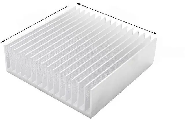 Main image of Extruded Aluminum Heatsink Heat sink Radiator for Electronic LED Chip Power Amplifier Cooler Cooling Heat Dissipation