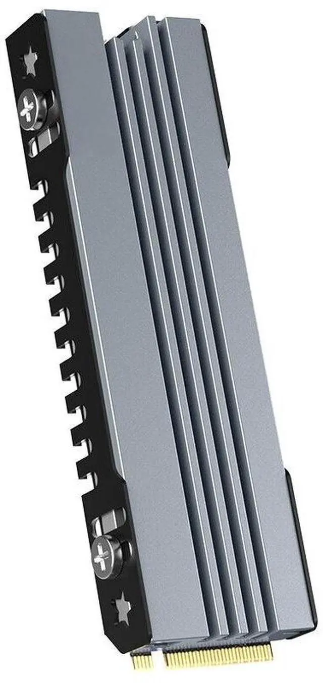 Main image of M.2 SSD Heatsink, 2280 NVME NGFF SSD Cooling Full Aluminum Cooler Radiator with Thermal Silicone Pad for Motherboard / PS5
