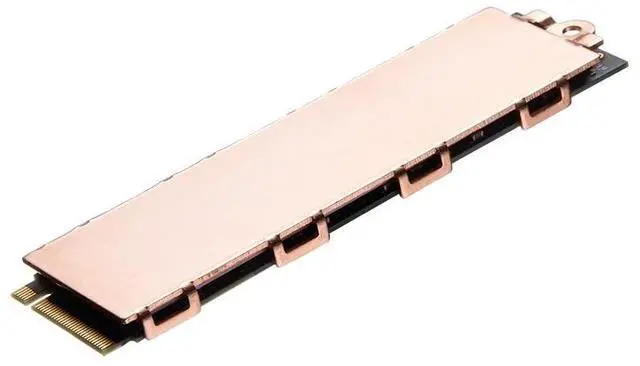 Main image of Ice Copper M08EVO Notebook M.2NVMe Solid State Cooling Vest SSD HeatSink Purple Copper Graphene Heat Sink