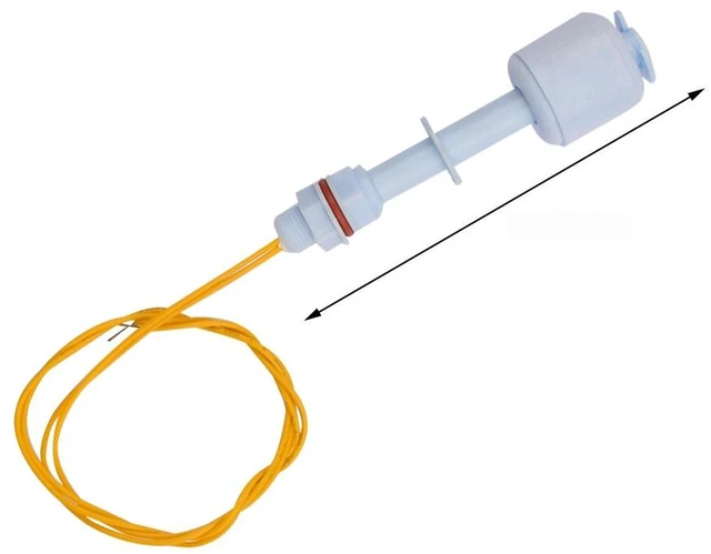 Main image of For Water Level Float Switch Level Controller Water Level Sensor Horizontal Float Switch Plastic Ball Float Level Controller