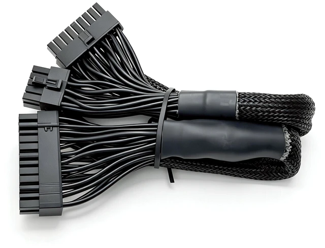 Main image of For For Type 4, 18+10Pin to 24Pin Sleeved M/B Power Cable for HX Platinum, SF, , , , RM (2021), AX1600i Modular