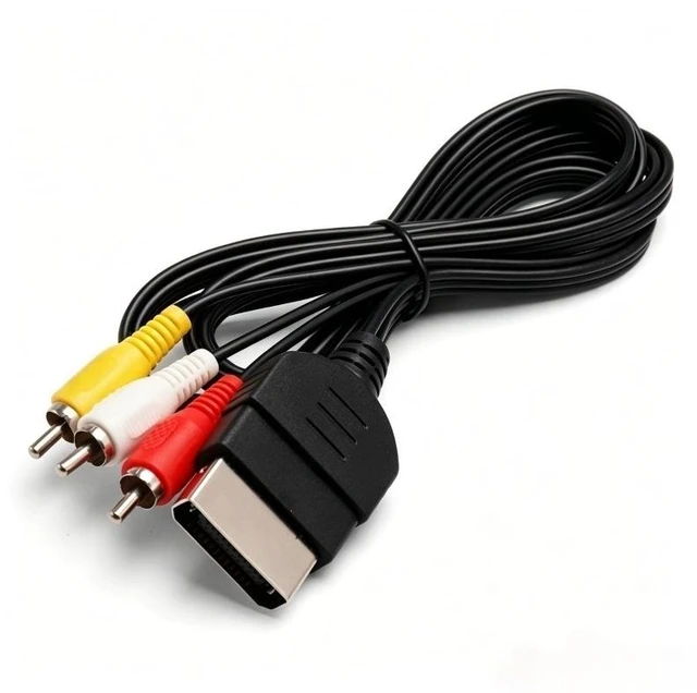 Main image of For 1.8M RCA Cable for Extension Cord for Gamepad AV Audio Video Wire for DVD CD Monitor