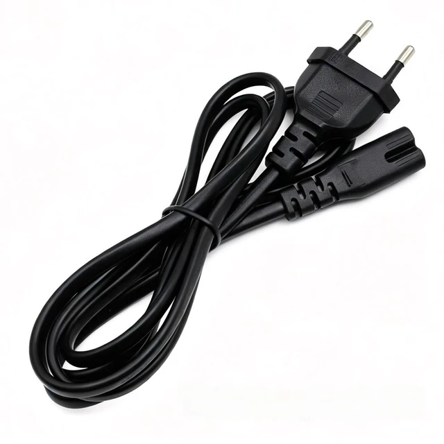 Main image of For 1.5M EU Extension Cord C7 Power Cable Figure 8 Euro Plug AC Cable For One S Printer Radio Speaker TV Laptop Extend
