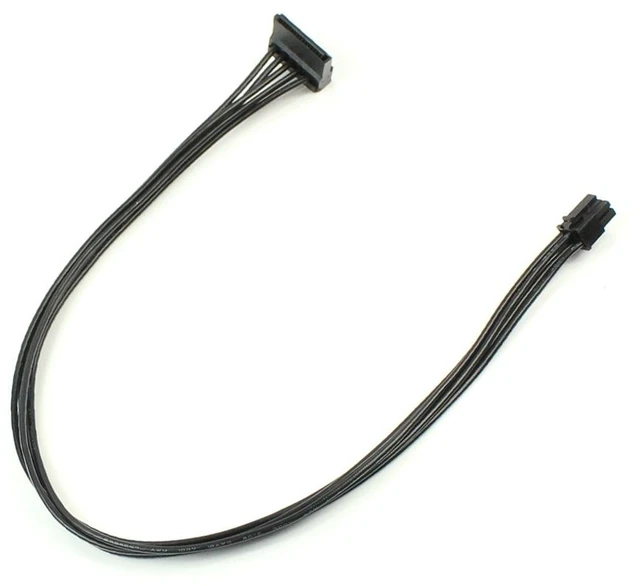 Main image of For 6Pin to SATA SDD Power Cable 40cm for 3070 3670 967 3977 3980 Desktop Computer PC Power Supply Expansion Cable