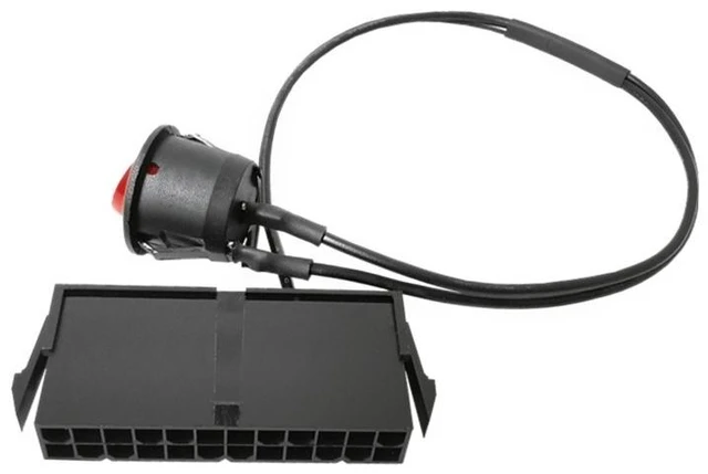 Main image of For 24-Pin Female ATX PSU Power Supply Starter On/Off Switch Jumper Bridge Cable 85DD