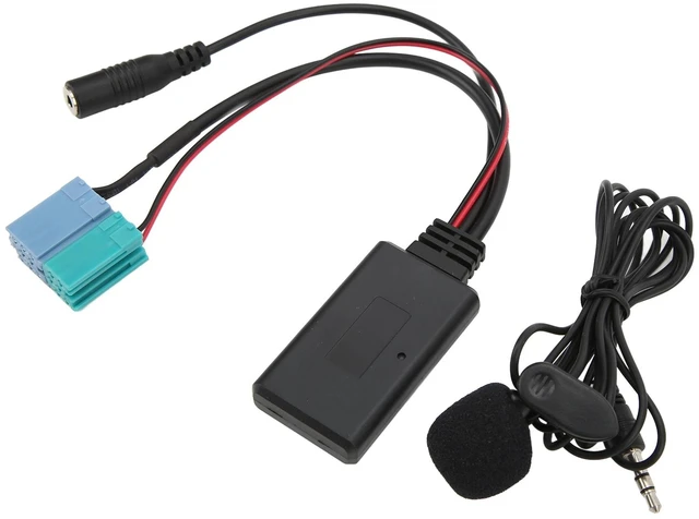 Main image of For 6+8 Pin Car Bluetooth Module AUX Adapter with Hands-Free Microphone Compatible with Post 2007 Rad