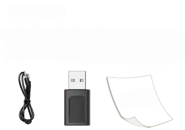 Main image of For 4 in 1 USB Bluetooth 5.0 Receiver Transmitter AUX RCA 3.5mm Jack Wireless Bluetooth Audio Adapter Stereo For TV Car Laptop PC