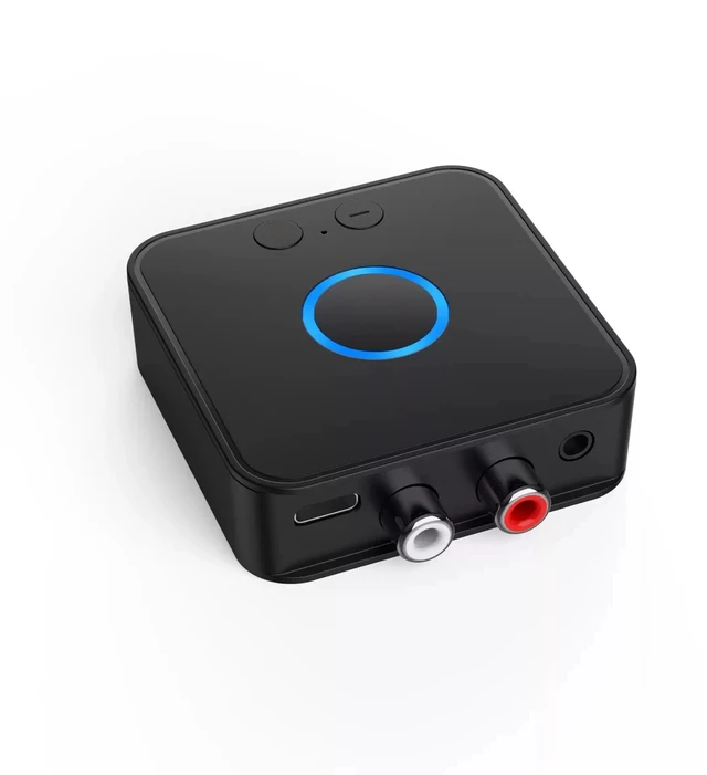 Main image of For Bluetooth6.0 Audio Adapter Wireless Receiver Transmitter Stereo Music 3.5mm AUX RCA Support Dual Device For PC Speaker