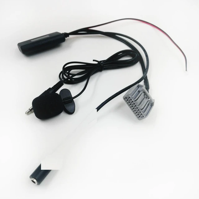 Main image of For 150CM Bluetooth 5.0 Aux Cable Microphone Mic Adapter For CRV Wireless Bluetooth Music AUX Input