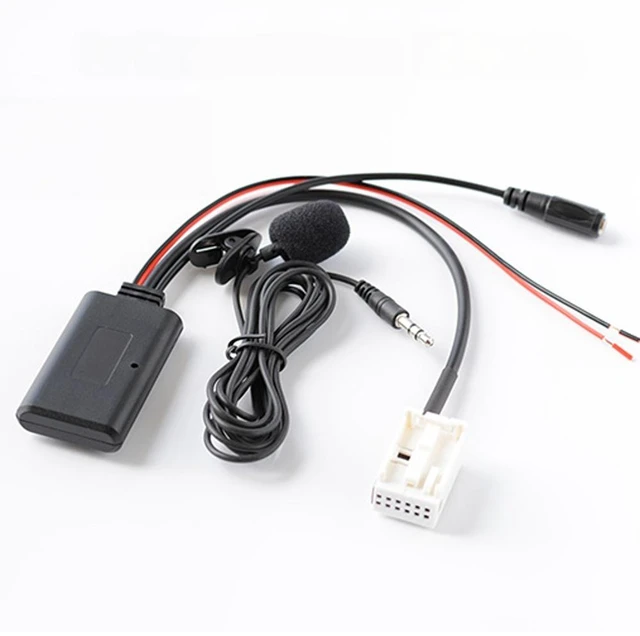 Main image of For Car bluetooth AUX Adapter Wireless Radio Stereo Cable Microphone For 207 307 407 308 For C2 C3 RD4