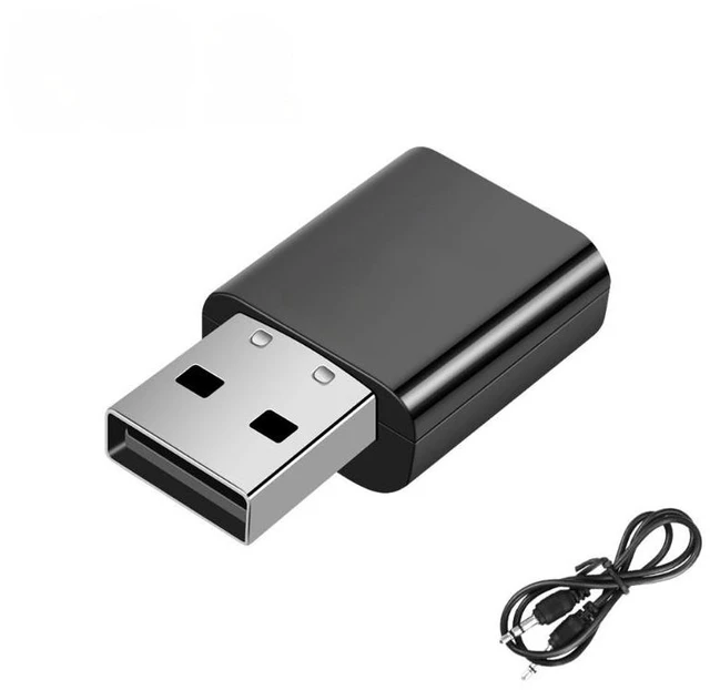 Main image of For USB Bluetooth 5.0 Receiver Wireless Bluetooth Audio Transmitter Bluetooth Adapter 3.5mm AUX Jack For PC Laptops Car TV Headphone