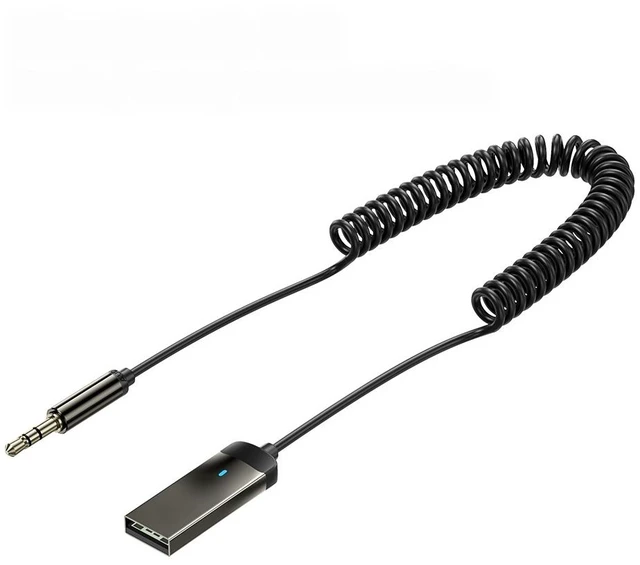 Main image of For Bluetooth 6.0 AUX Wireless Car Adapter 3.5mm Jack Audio Receiver Transmitter for Car Noise Cancelling Speaker Hands-Free