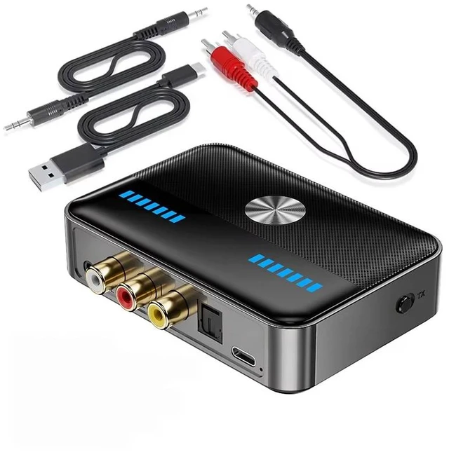Main image of For NFC Bluetooth 6.0 Audio Receiver Transmitter Digital to Analog Converter DAC Low Latency Music Wireless Adapter