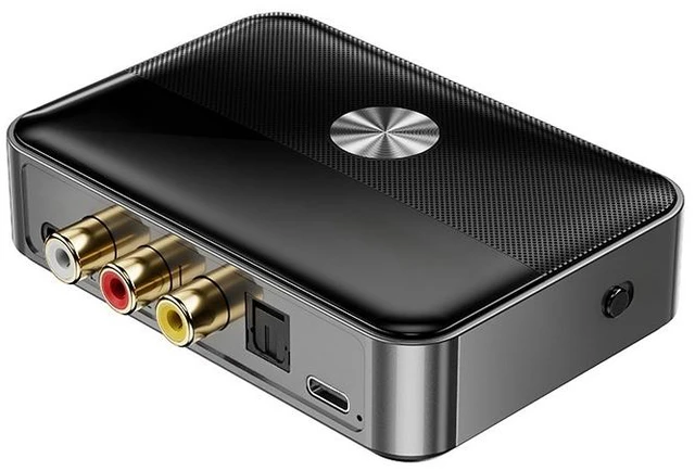 Main image of For NFC Bluetooth 5.3 Receiver and Transmitter Adapter Wireless Music 3.5mm AUX RCA Optical Support U-Disk for Desktop Speaker Amp