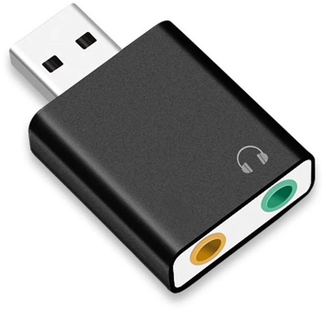 Main image of For External USB 2.0 Audio Sound Card SUB to Jack 3.5mm Converter Headphone Adapter Microphone Sound Card Virtual 7.1 Channel Proces