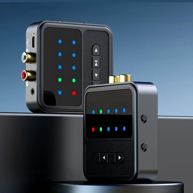Main image of For QCC Bluetooth 5.4 Audio Receiver Transmitter Adapter AAC/aptX/aptX-LL/aptX-HD/aptX-AD RCA Aux Wireless Stereo Music Player