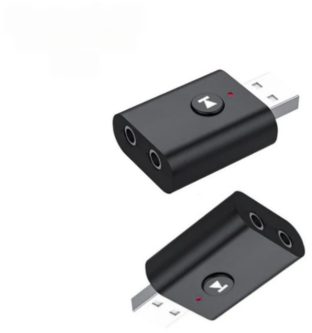 Main image of For Dual Function Bluetooth 5.0 USB Dongle BT5.0 Wireless Audio Receiver and Transmitter for Speaker Headset Car - Audio Adapter