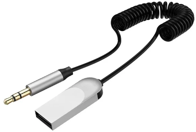 Main image of For Bluetooth 6.0 Audio Receiver USB To 3.5mm AUX Jack Wireless Adapter 1 to 2 Handsfree Stereo Music Kit Speaker Amplifier