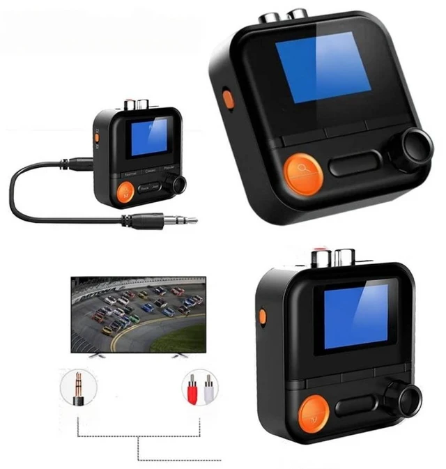 Main image of For Music Transmitter Bluetooth-Compatible 5.2 Sound Receiver Wireless AUX 2RCA TF for TV/Computer/Projector/Headset/Car